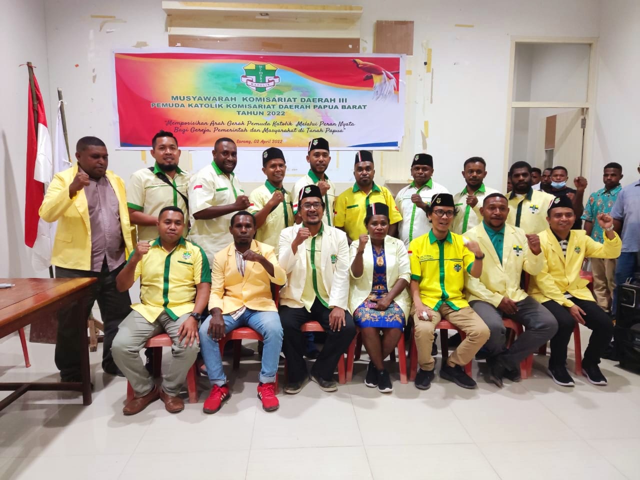 Muskomda Pemuda Katolik Papua Barat, Romo Lewi: Pemuda Katolik Papua Barat Harus Memberikan Kontribusi Nyata 1 IMG-20220403-WA0018