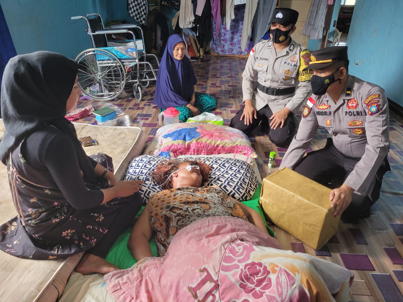 Wujud Kepedulian terhadap Warga, Polsek Belakang Padang Serahkan Bantuan Sosial 1 IMG-20220516-WA0059