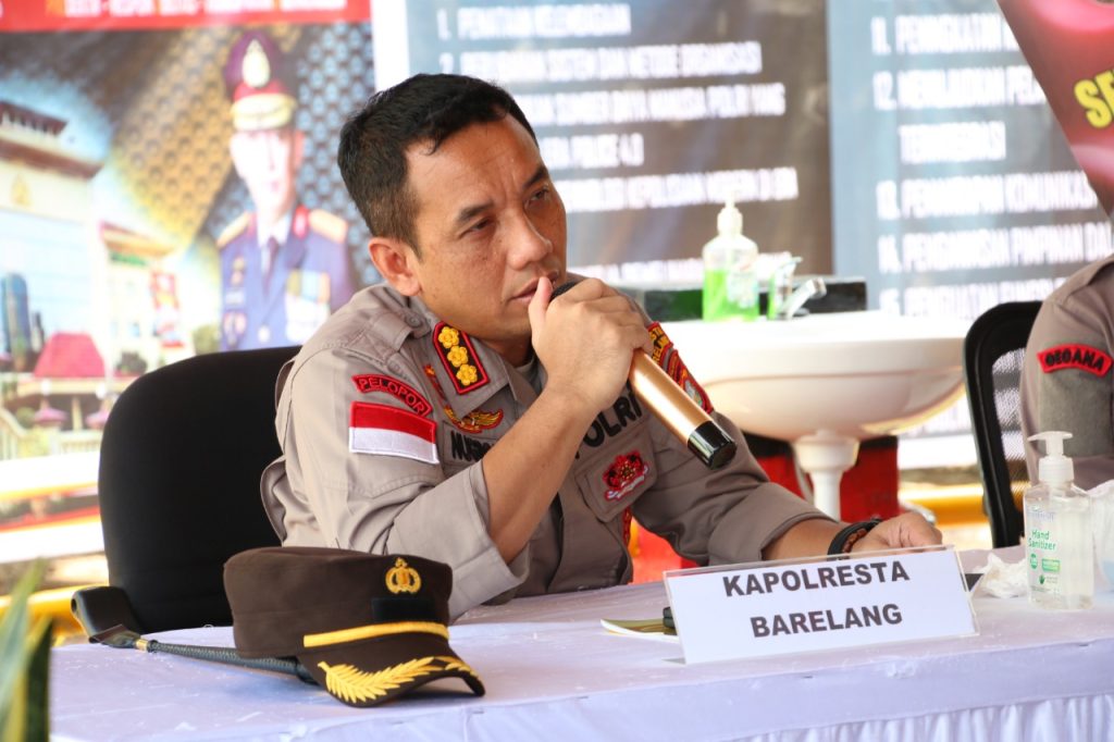 Jalin Silaturahmi dan Cek Kesiapan Personel, Kapolresta Barelang Kunjungi Polsek Jajaran 5