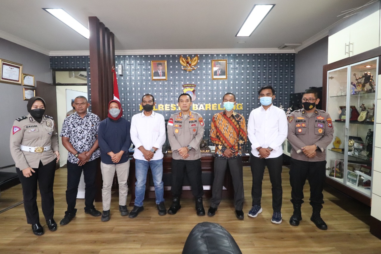 Jalin Silaturahmi, Kapolresta Barelang terima Kunjungan INKANAS di Polresta Barelang 1 IMG-20220606-WA0049