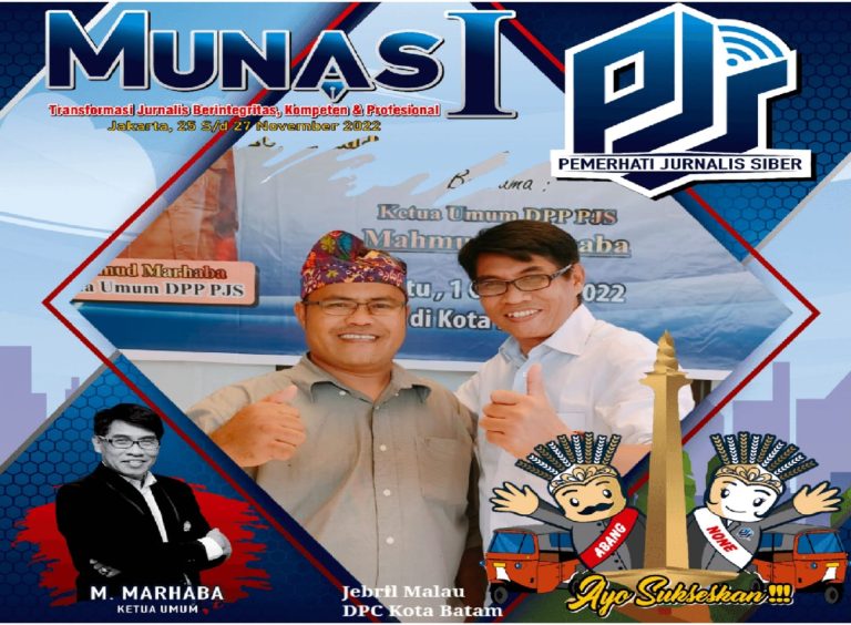 DPP Pemerhati Jurnalis Siber Apresiasi Terobosan Dewan Pers, Buka Pengaduan Berbasis Elektronik 1 jebril bersama ketua pjs