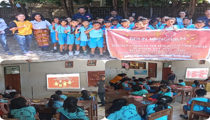 Posbakum Advokasi Indonesia Hadir Di SDN Oebobo Untuk Pembekalan Hukum Anak Didik 1