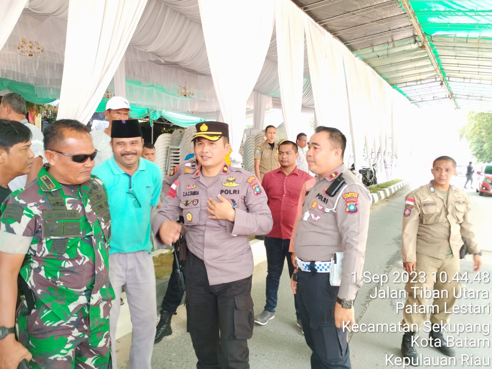 Rapat Kesiapan Rekayasa Lalulintas dalam Rangka Acara Pernikahan Putri DPRD Kepri 1 IMG-20230901-WA0300