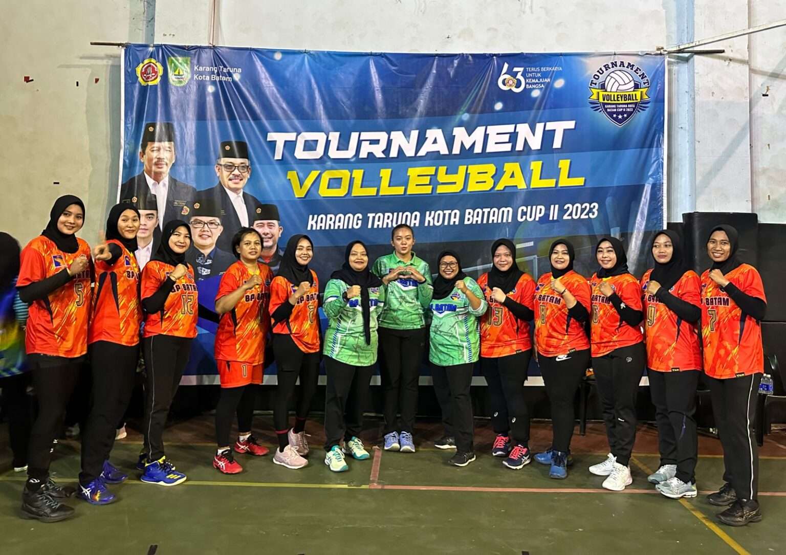 Tim Voli Putri BP Batam Berhasil Menjuarai Karang Taruna Kota Batam Cup II 2023 1 bp22