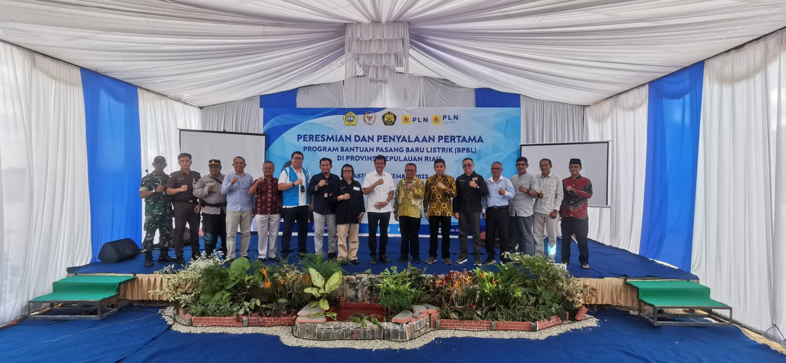 Peresmian Sambungan Instalasi Listrik Gratis di Kundur Barat, Karimun 1 karimun10