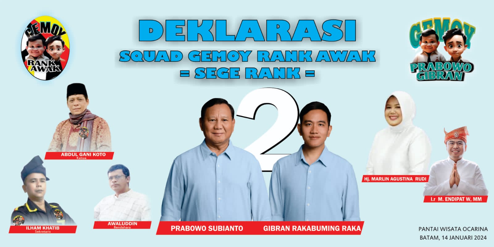 Rank Awak di Kepri Turut Mendeklarasikan Dukungan terhadap Prabowo - Gibran Presiden 1 IMG-20240111-WA0288