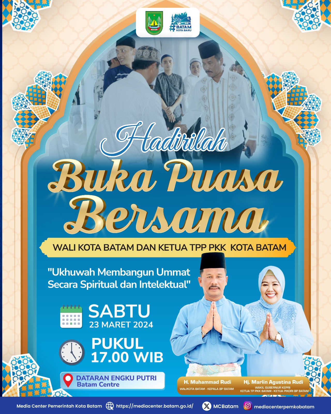 Tingkatkan Rasa Persaudaraan, Muhammad Rudi Ajak Masyarakat Buka Puasa Bersama di Engku Putri 1 IMG-20240314-WA0362