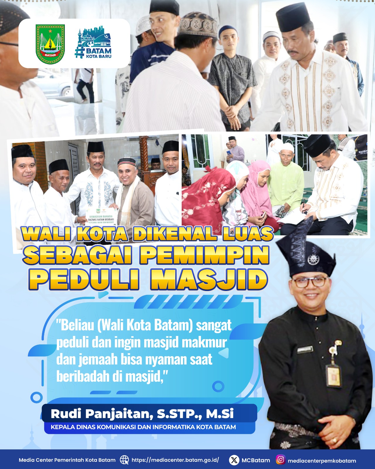 Wali Kota Batam Dikenal Luas Sebagai Pemimpin Peduli Masjid 1 IMG-20240323-WA0044