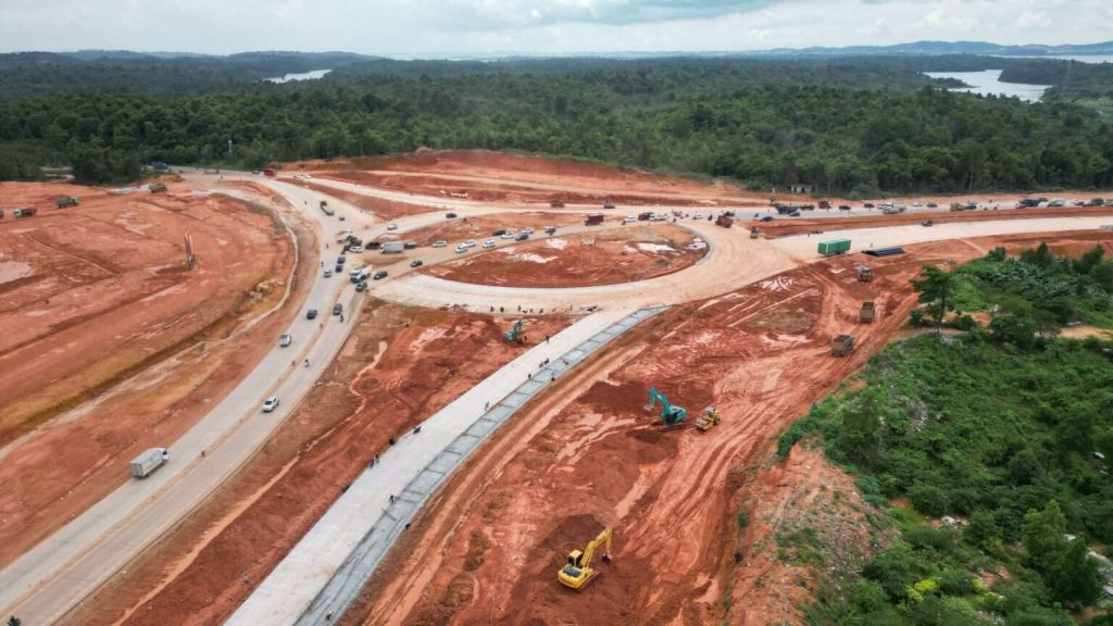 Pembangunan Bundaran Punggur Capai Progres 87% 1 221124