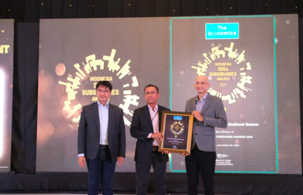 PLN Batam Raih Penghargaan Indonesia SOE Subsidiaries Award 2024 1 Screen Shot 2024-11-25 at 22.59.34