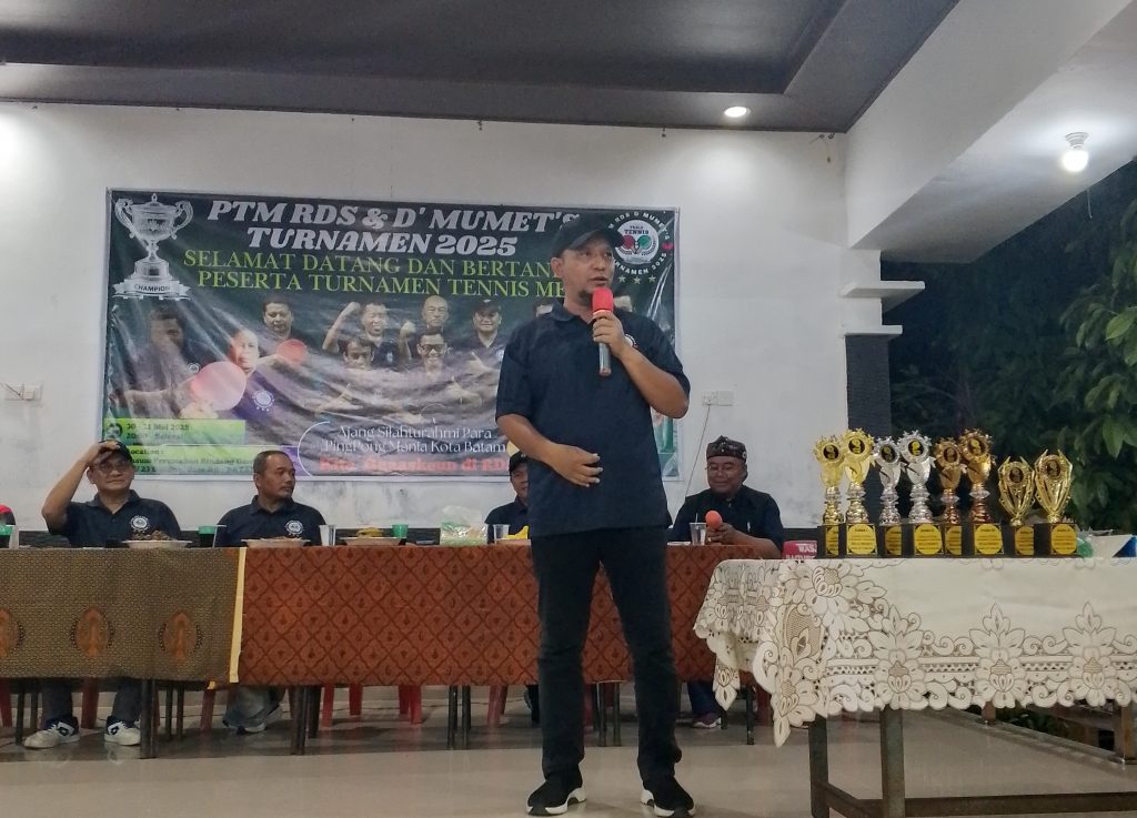 72 Atlit Tenis Meja di Batam, Bertanding dalam Turnamen PTM RDS dan Mumet's 2025 1 1748654824954