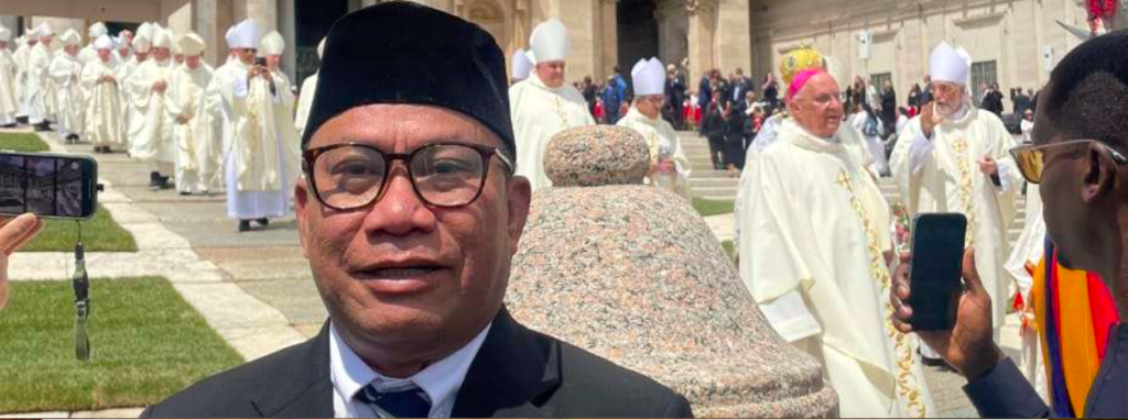 Kesan Fary Francis, Utusan Presiden Hadiri Pelantikan Paus Leo XIV di Vatikan 1 Screen Shot 2025-05-19 at 22.42.33