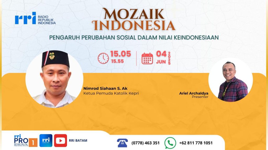 Nimrod Siahaan Bahas Nilai Keindonesiaan dalam Dialog Radio RRI Batam 1 IMG-20250604-WA0023