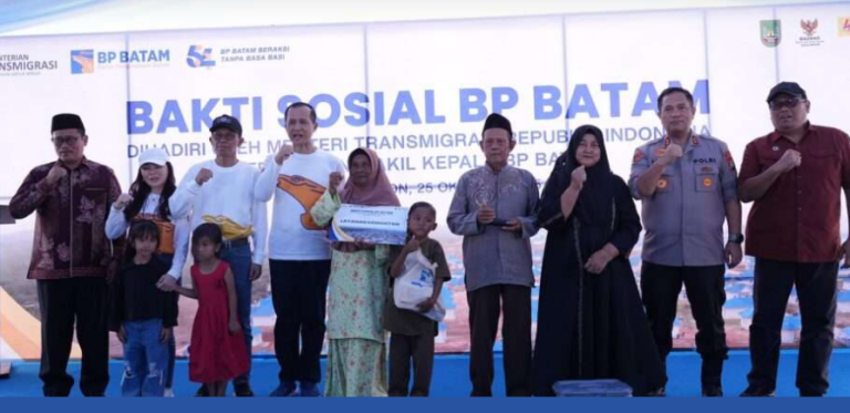 BP Batam Gelar Bakti Sosial, Hadirkan Senyum Warga Rempang Eco-City 6 bp3