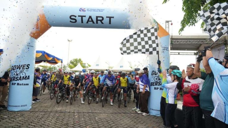 Dua Rute, Satu Semangat: Gowes Seru Bersama BP Batam 8 bp3