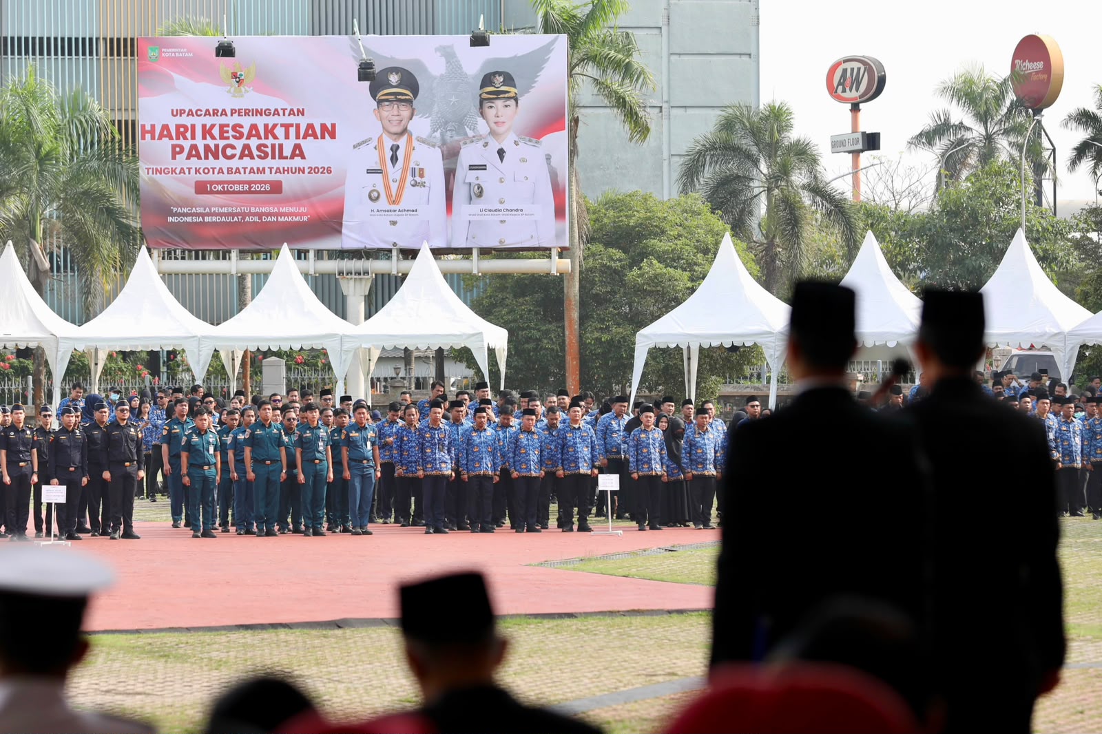 Amsakar: Pancasila Jadi Fondasi Menjaga Persatuan dan Kebinekaan Batam 1 pemko 1